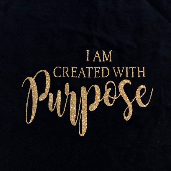 I am Created with Purpose Christian T Shirt - Picture 5 of 10